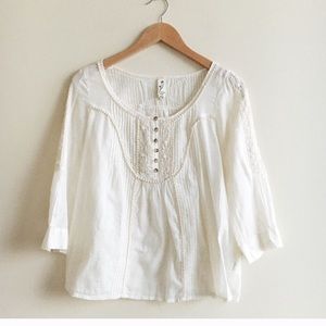 Anthropologie Floreat boho top